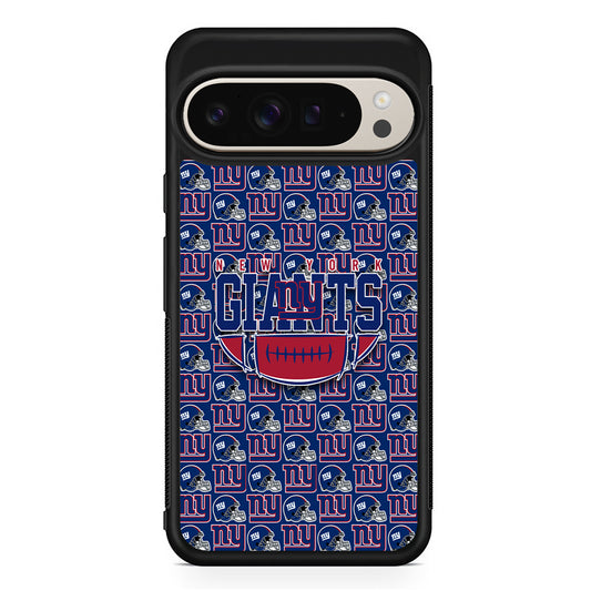 NFL New York Giants Wall Patern Google Pixel 9 Pro Case | Slim Protective Cover
