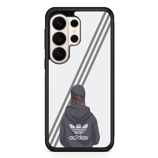 Adidas Girl Hype Stripe Samsung Galaxy S26 Ultra Case | Durable Samsung Galaxy S26 Ultra Phone Case