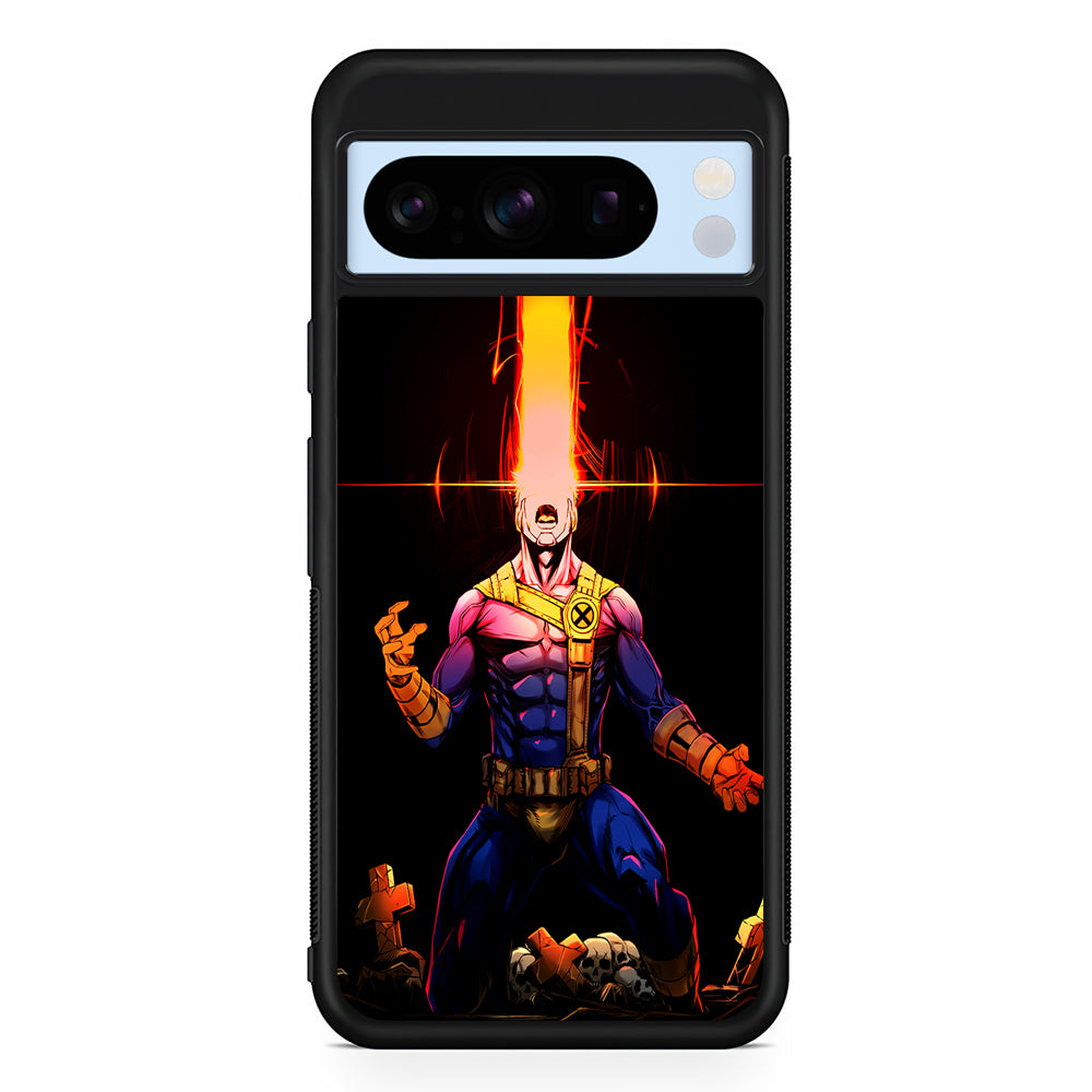 X-Men Cyclops Angry Google Pixel 8 Pro Case | Slim Rubber Case for Google Pixel 8 Pro