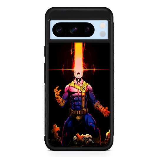 X-Men Cyclops Angry Google Pixel 8 Pro Case | Slim Rubber Case for Google Pixel 8 Pro