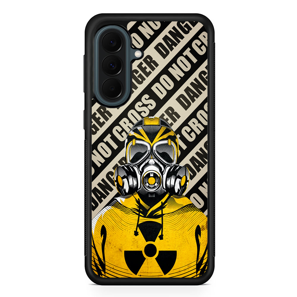 Safety from Dangerous Thing Samsung Galaxy A37 Case | Samsung Galaxy A37 Rubber Phone Case