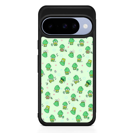 Keroppi Cute Wallpaper Google Pixel 10 Case | Google Pixel 10 Rubber Protective Case