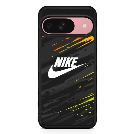 Nike Grey Dominant Abstract Google Pixel 9 Case | Durable Google Pixel 9 Cover