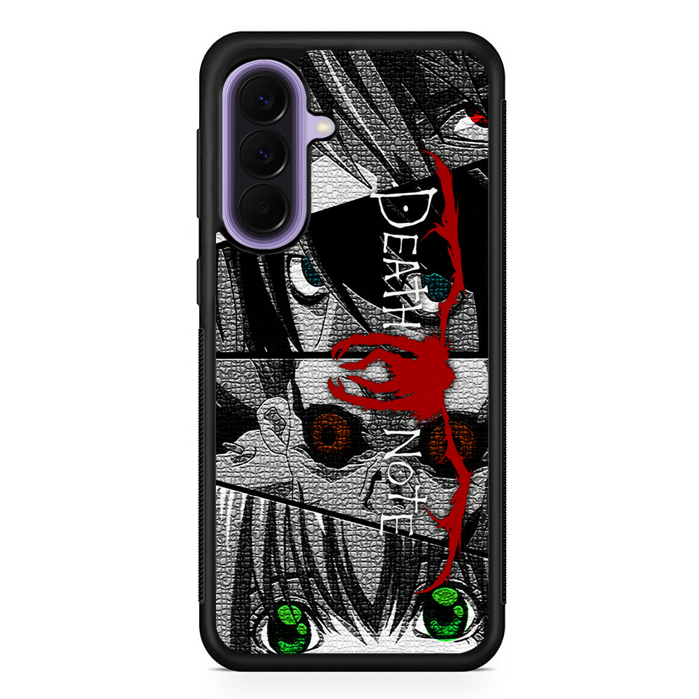 Death Note Collection of The Eye Samsung Galaxy A57 Case | Slim Samsung Galaxy A57 Rubber Case