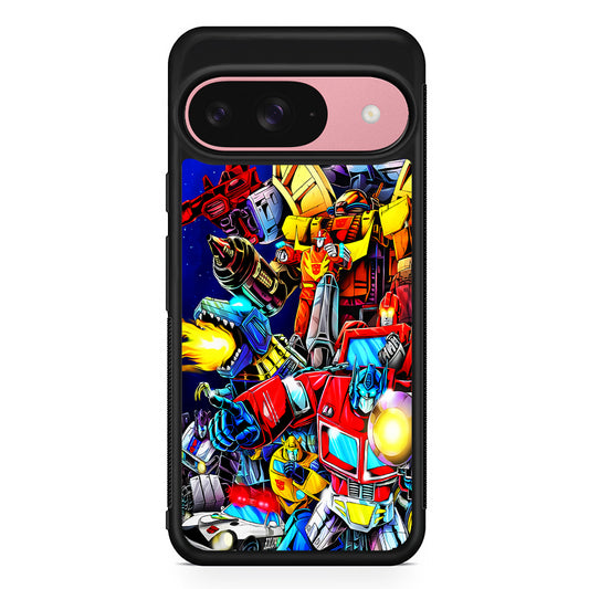 Autobot From Transformers Google Pixel 9 Case | Google Pixel 9 Protective Rubber Case
