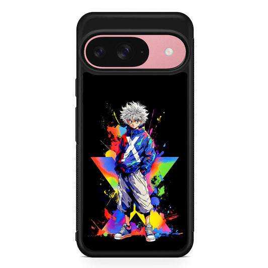 Hunter x Hunter Killua Fashionable Google Pixel 9 Case | Google Pixel 9 Protective Rubber Case