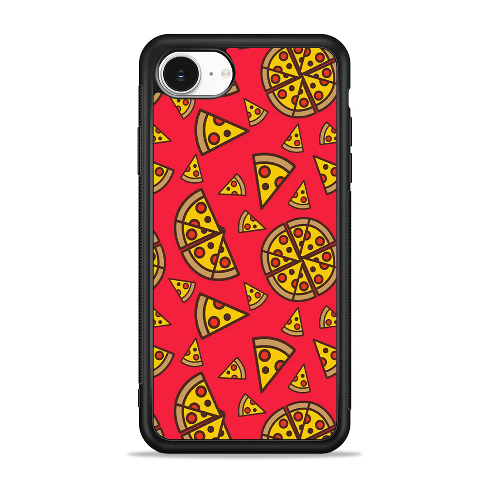 Pizza Slice Pattern iPhone 16e Case | Protective Phone Cover
