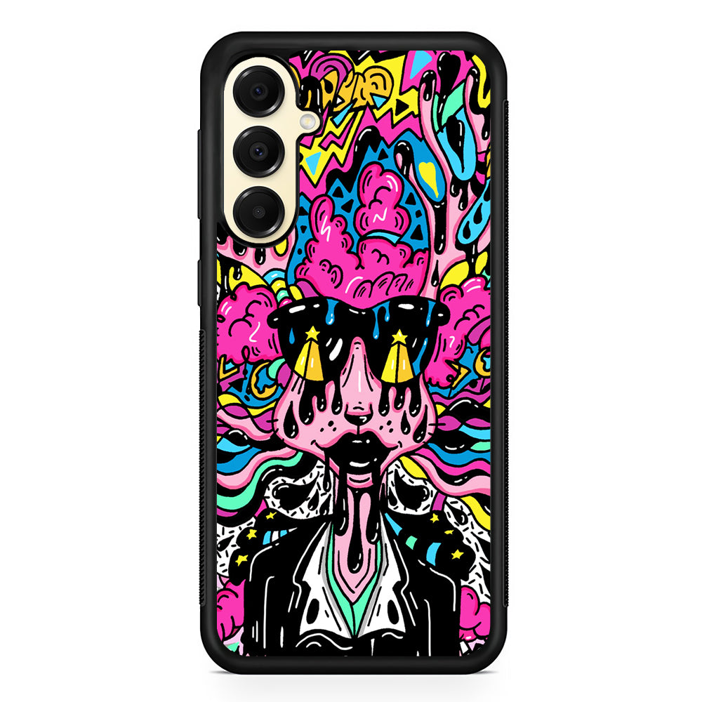 The Melted Lady Graffiti Samsung Galaxy A16 Case | Slim Rubber Samsung Galaxy A16 Case