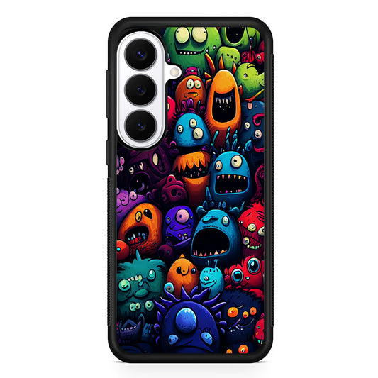 Colorful Monster Doodle Art Samsung Galaxy S26 Plus Case | Slim Protective Cover for Samsung Galaxy S26 Plus