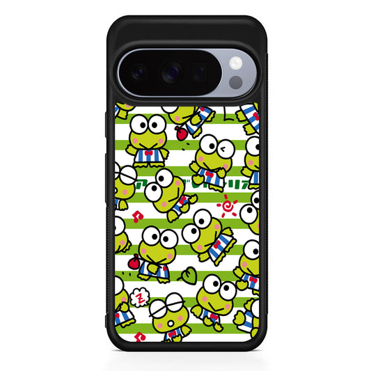 Keroppi Want to Vacation Google Pixel 10 Pro Case | Slim Google Pixel 10 Pro Rubber Case
