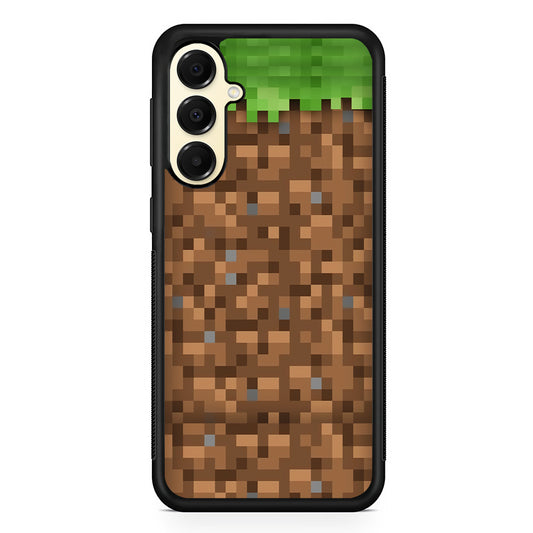 Minicraft Block Pixel Samsung Galaxy A16 Case | Slim Rubber Samsung Galaxy A16 Case