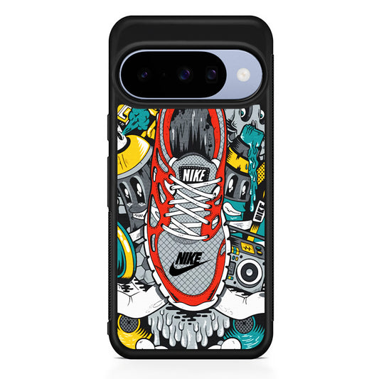 Nike Bold Scream Google Pixel 10 Case | Google Pixel 10 Rubber Protective Case