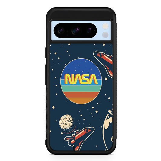 Nasa Retro Space Google Pixel 8 Pro Case | Slim Protective Cover