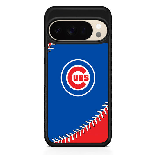 MLB Chicago Cubs Ball Google Pixel 10 Pro XL Case | Slim Google Pixel 10 Pro XL Protective Case