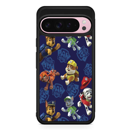 Paw Patrol Navy Background Google Pixel 9 Pro XL Case | Protective Cover