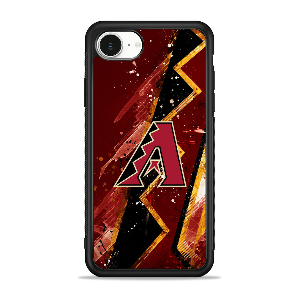MLB Arizona Diamondbacks Team iPhone 16e Case | Protective Phone Cover