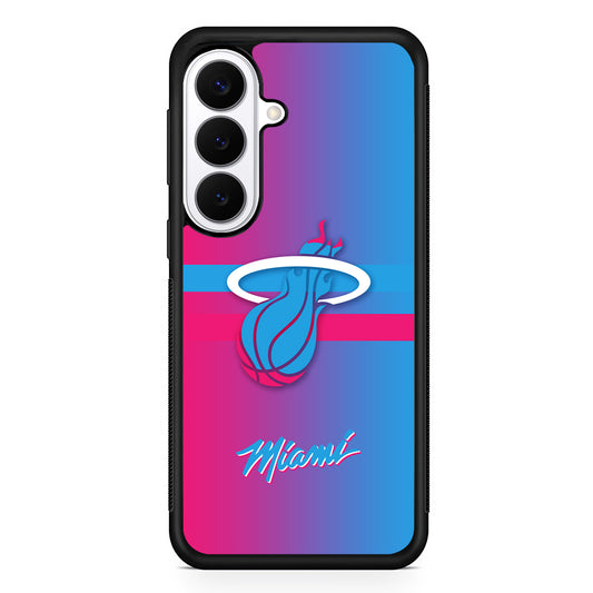 NBA Miami Heat Spectrum Samsung Galaxy S26 Plus Case | Slim Protective Cover for Samsung Galaxy S26 Plus