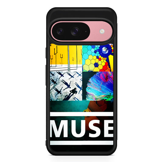 Muse Cover Album Google Pixel 9 Case | Google Pixel 9 Protective Rubber Case