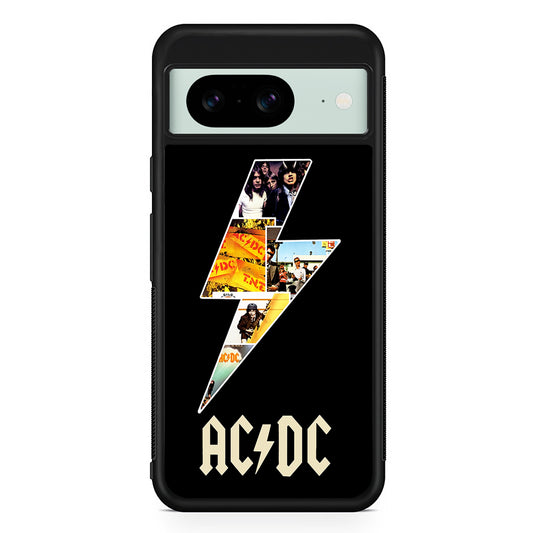 ACDC Rock Band Google Pixel 8 Case | Durable Protective Cover for Google Pixel 8
