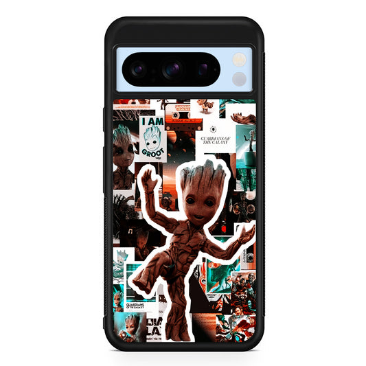 Groot Aesthetic Google Pixel 8 Pro Case | Slim Rubber Case for Google Pixel 8 Pro