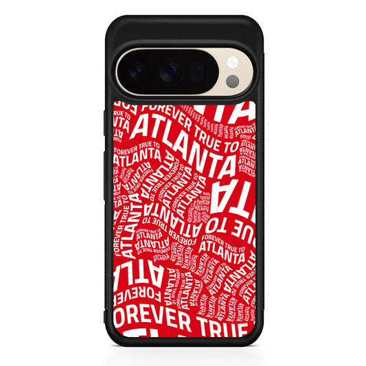 NBA Atlanta Hawks Word Google Pixel 10 Pro XL Case | Slim Google Pixel 10 Pro XL Protective Case