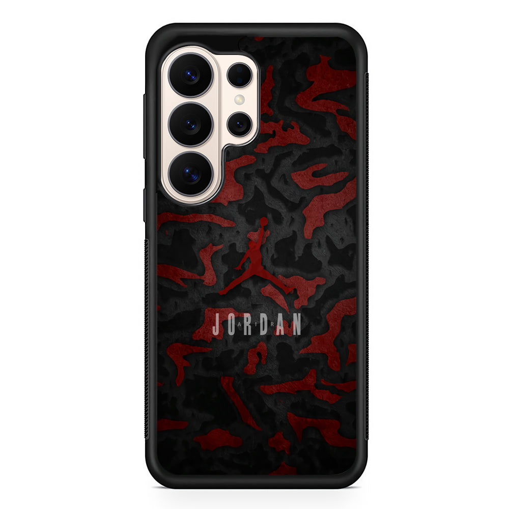 Air Jordan Red Rock Gradation Samsung Galaxy S26 Ultra Case | Durable Samsung Galaxy S26 Ultra Phone Case
