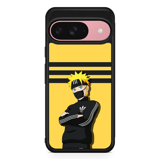 Adidas Naruto Hypebeast Google Pixel 9 Case | Google Pixel 9 Protective Rubber Case