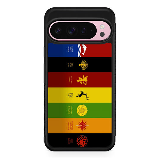 Game Of Thrones Flag Slogan Google Pixel 9 Pro XL Case | Protective Cover