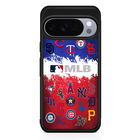 All MLB Teams Collection Google Pixel 10 Pro Case | Slim Google Pixel 10 Pro Rubber Case