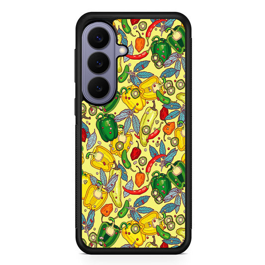 Healthy Vegetarian Food Samsung Galaxy S26 Case | Durable Rubber Case for Samsung Galaxy S26