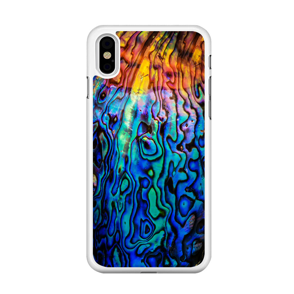 Abalone Shell Colorful iPhone Xs Case