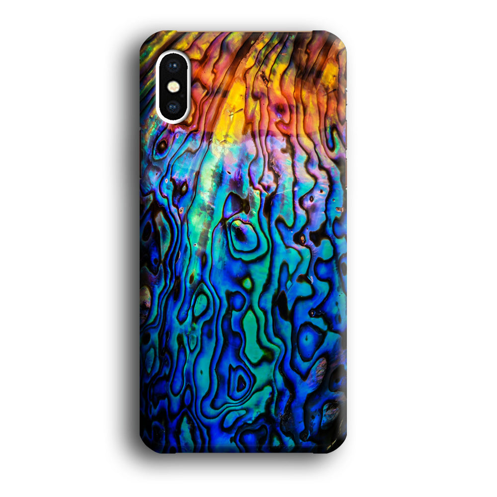 Abalone Shell Colorful iPhone Xs Max Case