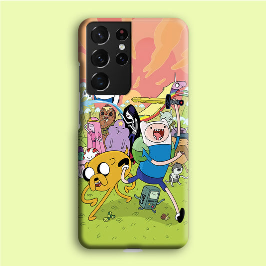 Adventure Time Character Samsung Galaxy S21 Ultra Case