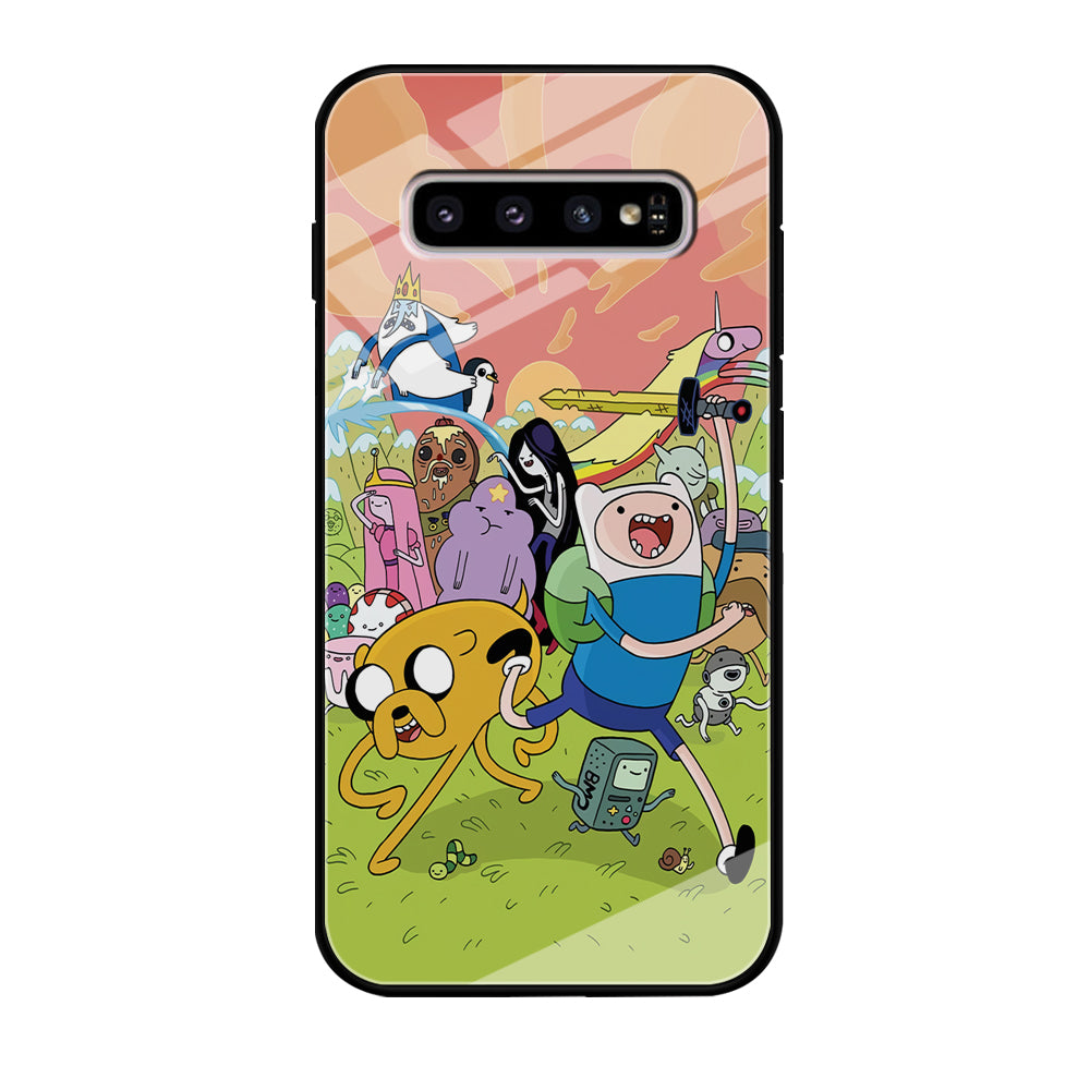 Adventure Time Character Samsung Galaxy S10 Plus Case