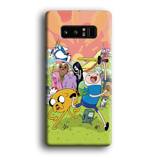 Adventure Time Character Samsung Galaxy Note 8 Case
