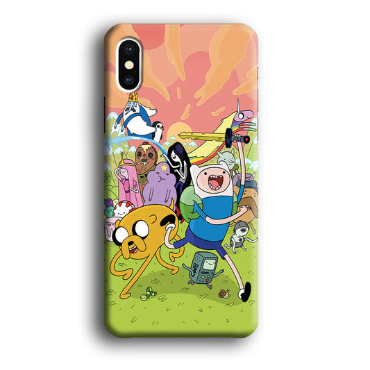 Adventure Time Character iPhone Xs Max Case