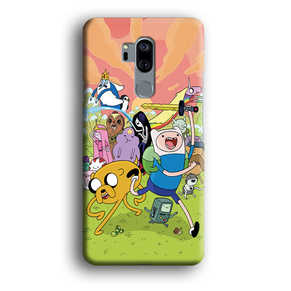 Adventure Time Character LG G7 ThinQ 3D Case