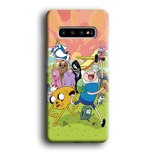 Adventure Time Character Samsung Galaxy S10 Case