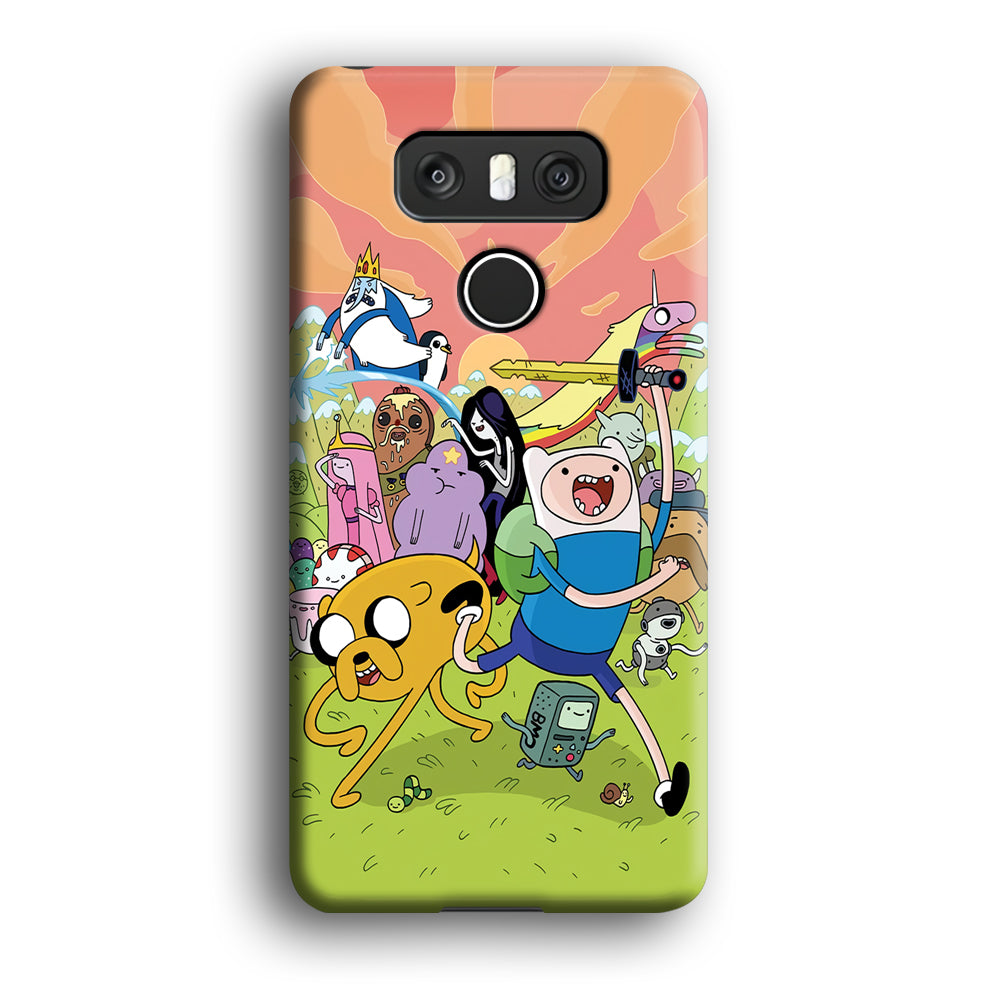 Adventure Time Character LG G6 3D Case