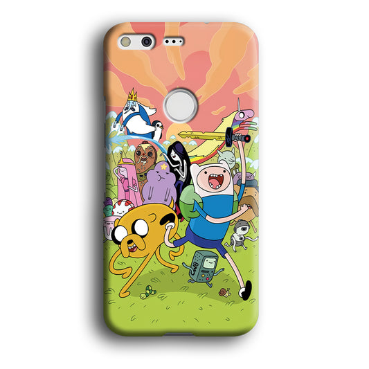 Adventure Time Character Google Pixel XL 3D Case