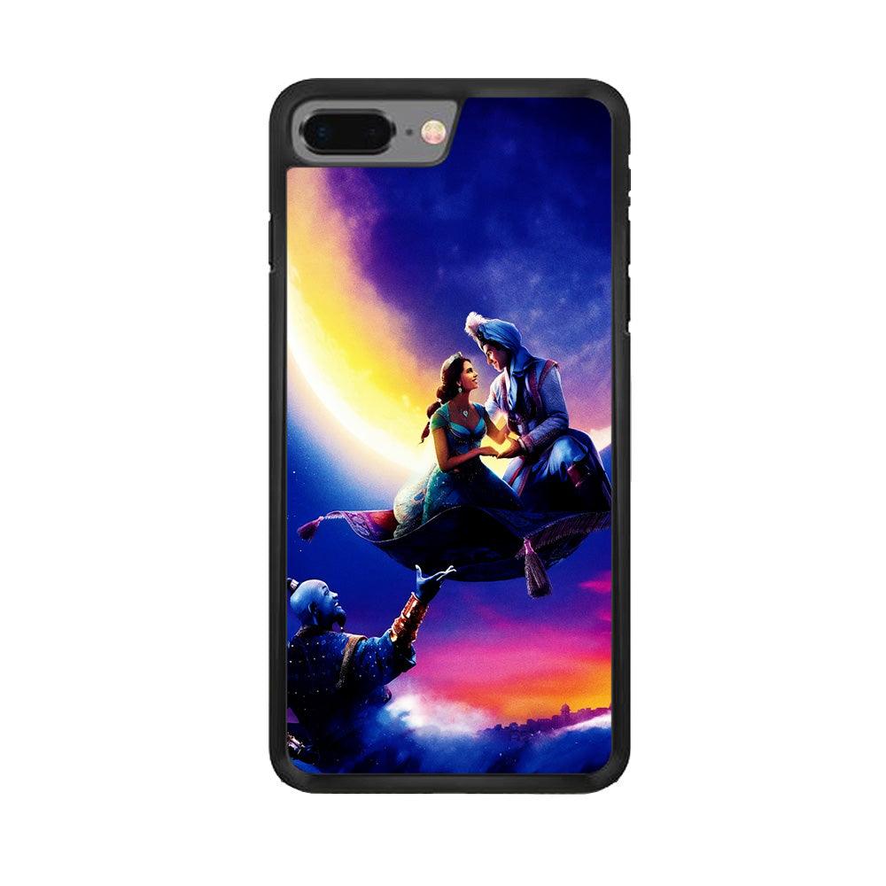 Aladdin Art iPhone 8 Plus Case-Rubber / Black (2D Case)-Xtracase