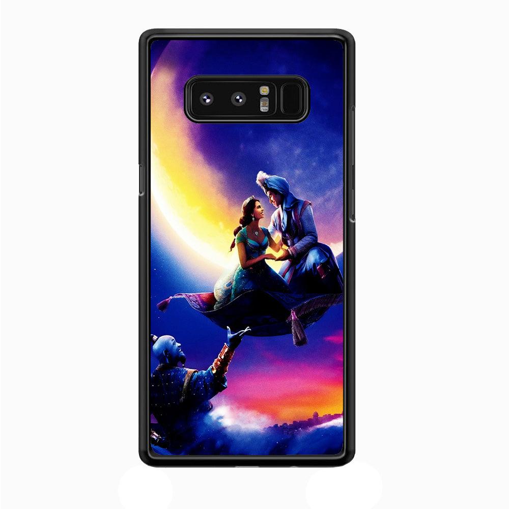 Aladdin Art Samsung Galaxy Note 8 Case-Rubber / Black (2D Case)-Xtracase