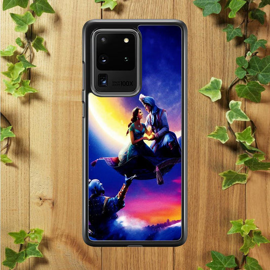 Aladdin Art Samsung Galaxy S20 Ultra Case-Rubber / Black (2D Case)-Xtracase