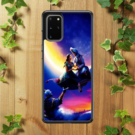 Aladdin Art Samsung Galaxy S20 Plus Case-Rubber / Black (2D Case)-Xtracase