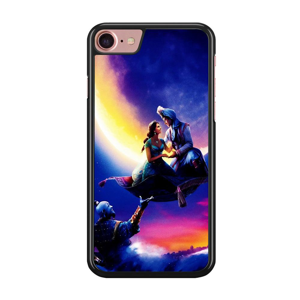 Aladdin Art iPhone SE 2020 Case-Rubber / Black (2D Case)-Xtracase
