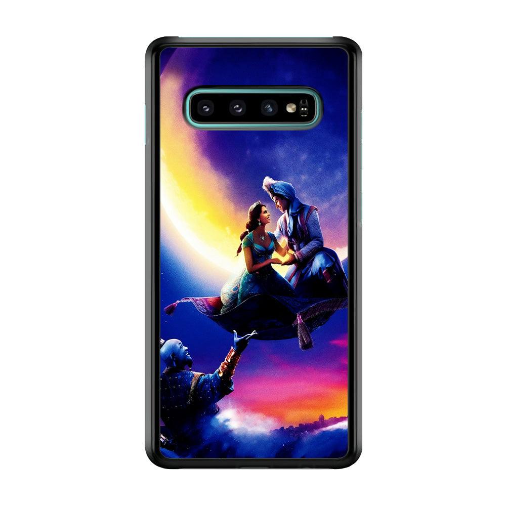 Aladdin Art Samsung Galaxy S10 Plus Case-Rubber / Black (2D Case)-Xtracase