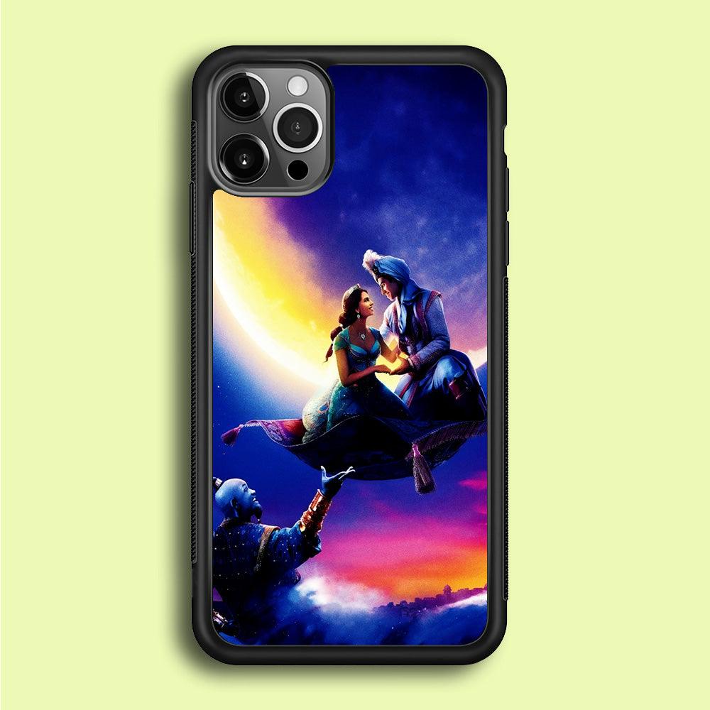 Aladdin Art iPhone 12 Pro Case-Rubber / Black (2D Case)-Xtracase
