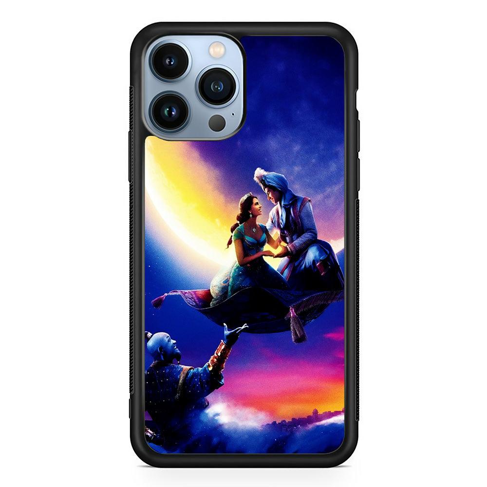 Aladdin Art iPhone 13 Pro Max Case-Rubber / Black (2D Case)-Xtracase