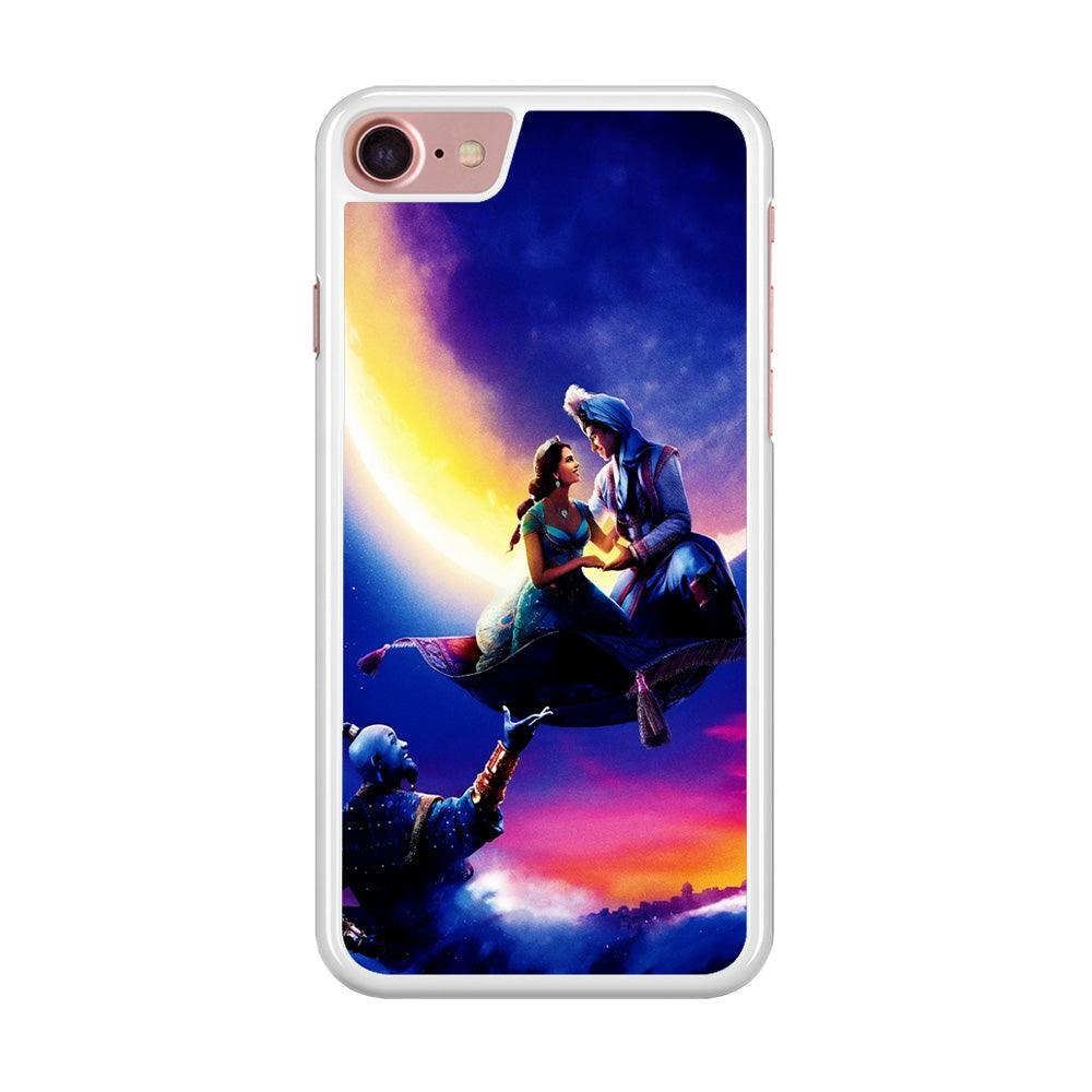 Aladdin Art iPhone 8 Case-Rubber / White (2D Case)-Xtracase
