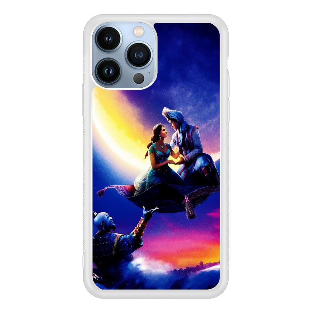 Aladdin Art iPhone 13 Pro Max Case-Rubber / White (2D Case)-Xtracase